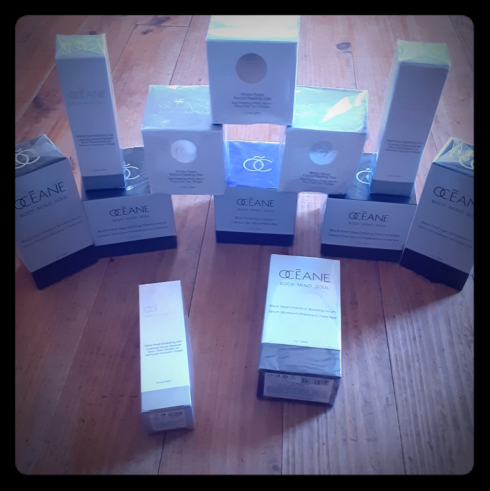 Oceane Mind. Body. Soul skincare products